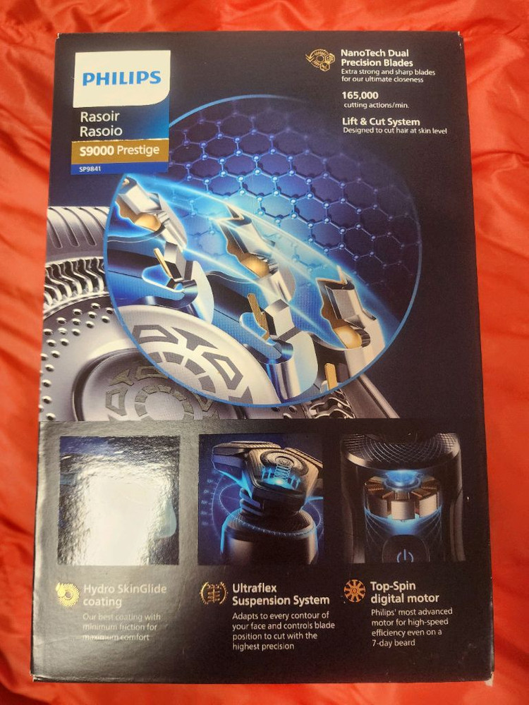 새제품)필립스S9000프레스티지 스킨큐셋트 전기면도기 남성용품 면도기--1