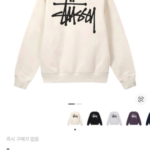 베이직 스튜시 크루넥 2023 맨투맨!새상품급!