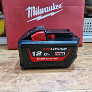 밀워키배터리 M18HB12 하이아웃풋18V12.0AH S급 고방전배터리 이미지