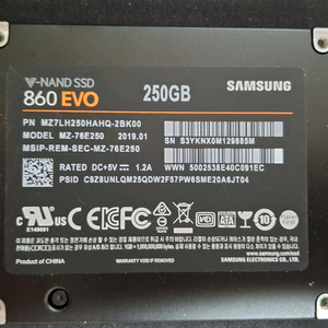 삼성 SSD 860EVO 250GB