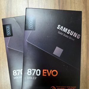 삼성 SSD 870 EVO 250G 미개봉 새제품