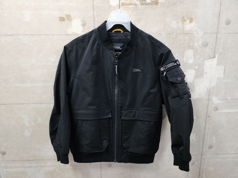 (130)내셔널지오그래픽 키즈 어드벤쳐 항공점퍼/130신장/상태우수 이미지