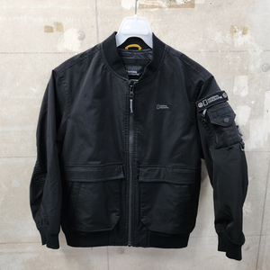 (130)내셔널지오그래픽 키즈 어드벤쳐 항공점퍼/130신장/상태우수 이미지