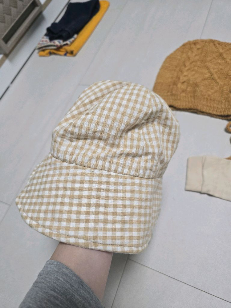 아기 옷 모자 세트 (곰두부, 밍크뮤) 이미지