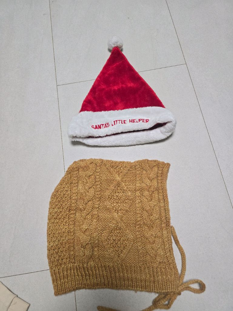 아기 옷 모자 세트 (곰두부, 밍크뮤) 이미지