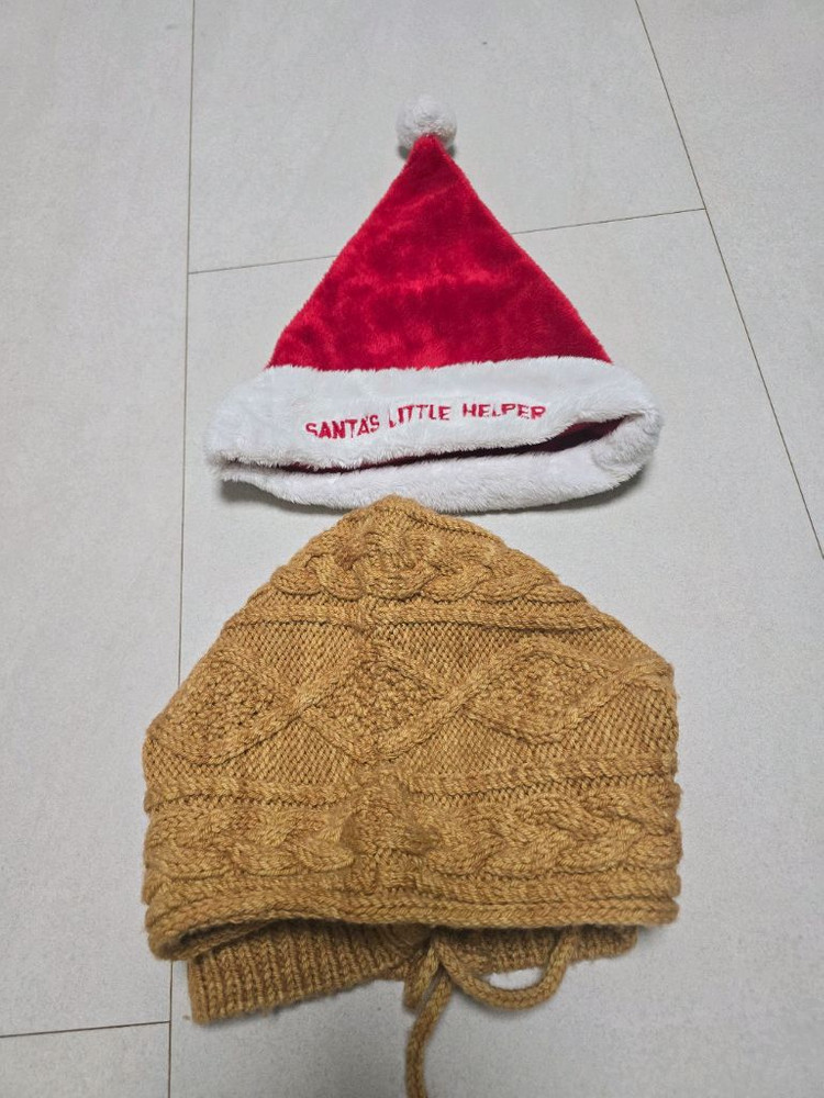 아기 옷 모자 세트 (곰두부, 밍크뮤) 이미지