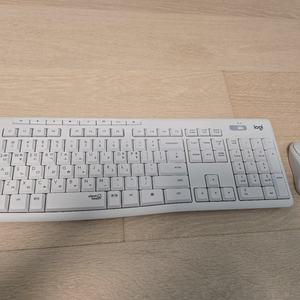 로지텍 무소음 키보드 마우스 세트