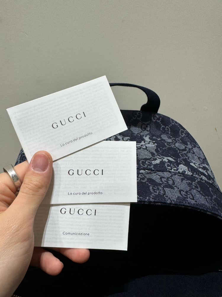 정품) 새상품) 구찌 데님 라지 백팩 다크 블루 판매!!--7