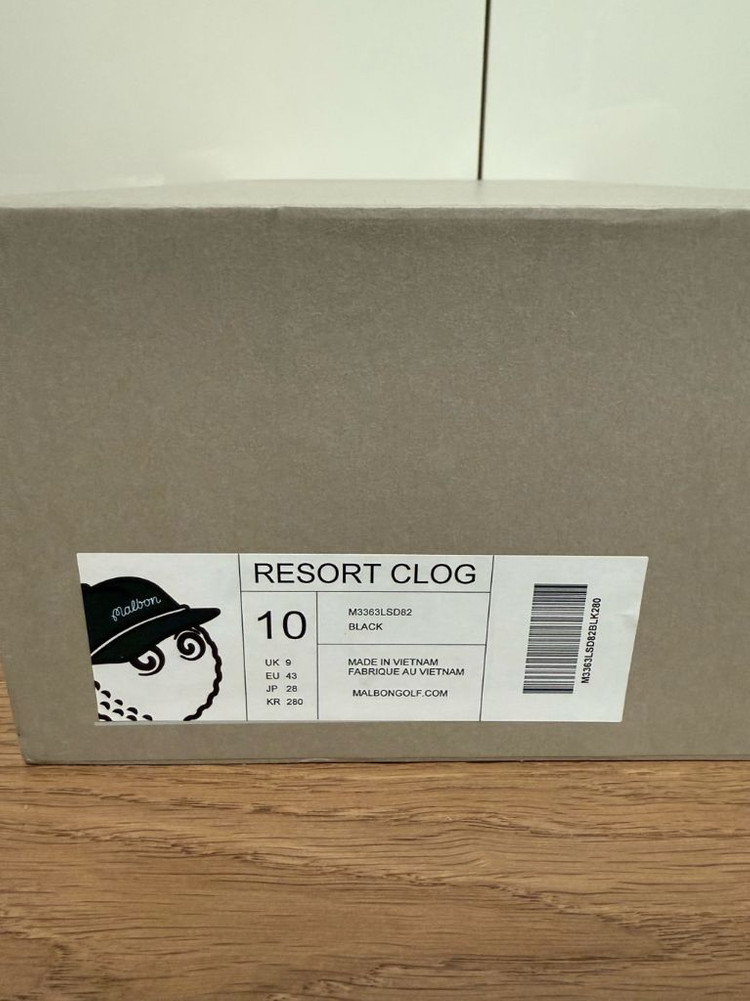 말본 리조트 클로그 280mm 새상품 판매합니다.--3