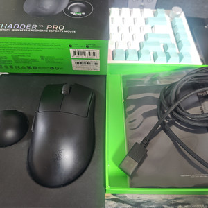 Razer 데스에더 V4 pro 블랙 - 실사용 7일, 신품급 풀박스