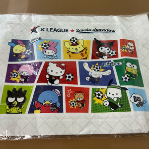K리그 산리오 케이리그 리유저블백 미개봉 미사용 새상품