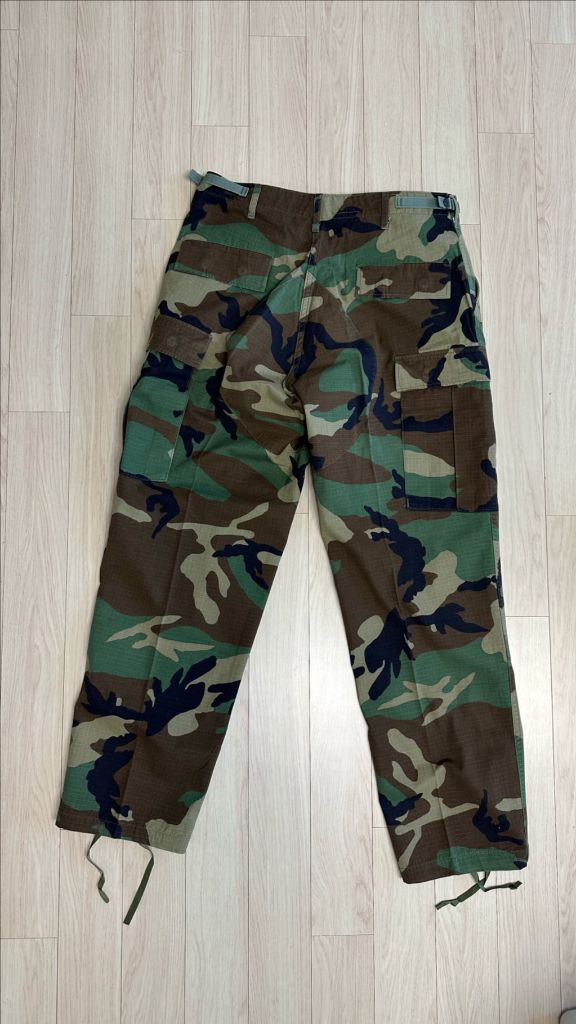 미군 군복 하복(봄/여름) 우드랜드_미디움 상하의 한벌 이미지