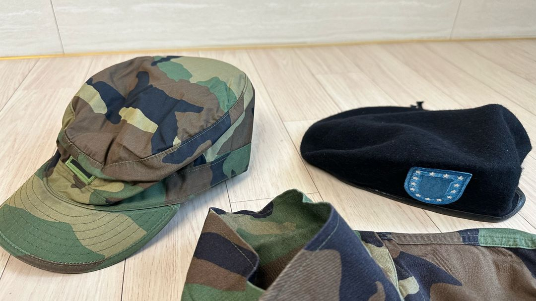 미군 군복 하복(봄/여름) 우드랜드_미디움 상하의 한벌 이미지