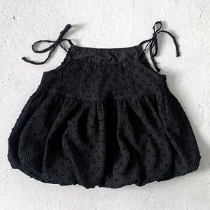 아이링마켓 제작 볼륨 나시 블라우스 블랙