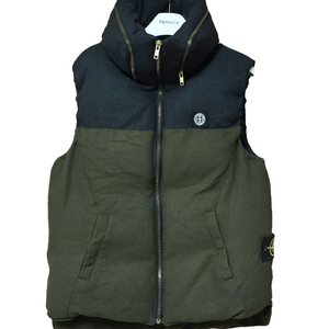 정품 스톤 아일랜드 덕다운 울패딩 조끼/남95