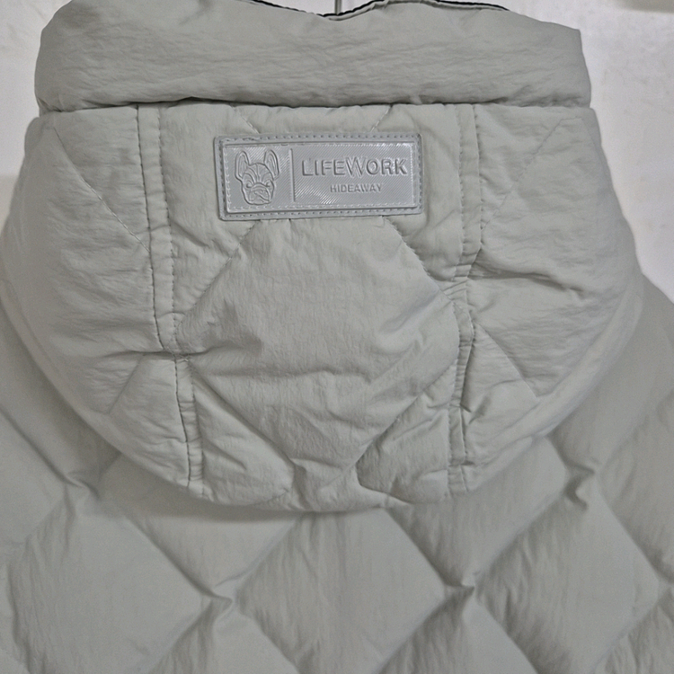 라이프워크키즈155 리버시블 덕다운 패딩조끼--4