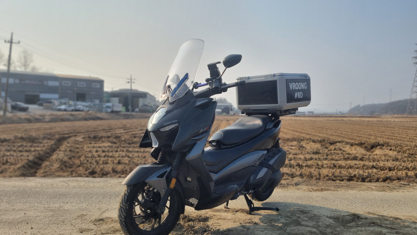 존테스 125m 24년식/2만2천키로수/배달풀세팅/급매--6