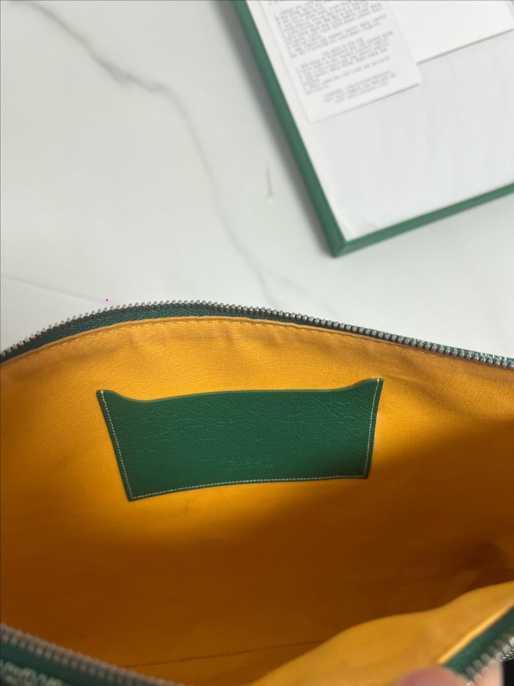 고야드 클러치mm 그린 키고링까지--2