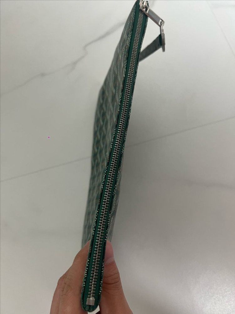 고야드 클러치mm 그린 키고링까지--4