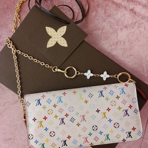 정품- 루이비통 멀티 장지갑- 인보이스& 스트랩