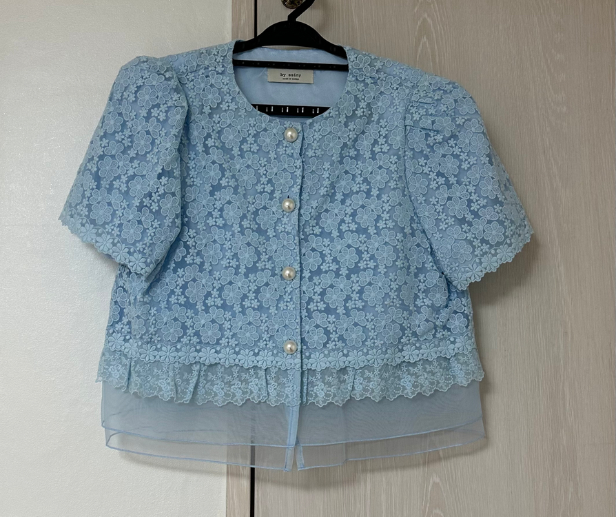 바이씨니 제작 엔젤레이스 셋업 소라 스커트 라지, 자켓 프리--1