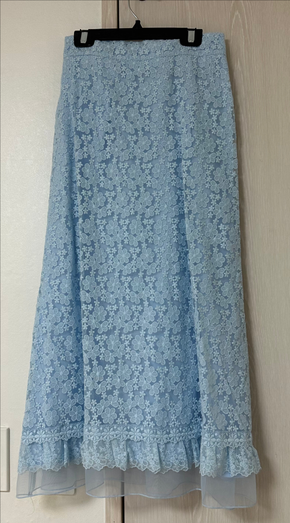 바이씨니 제작 엔젤레이스 셋업 소라 스커트 라지, 자켓 프리--2