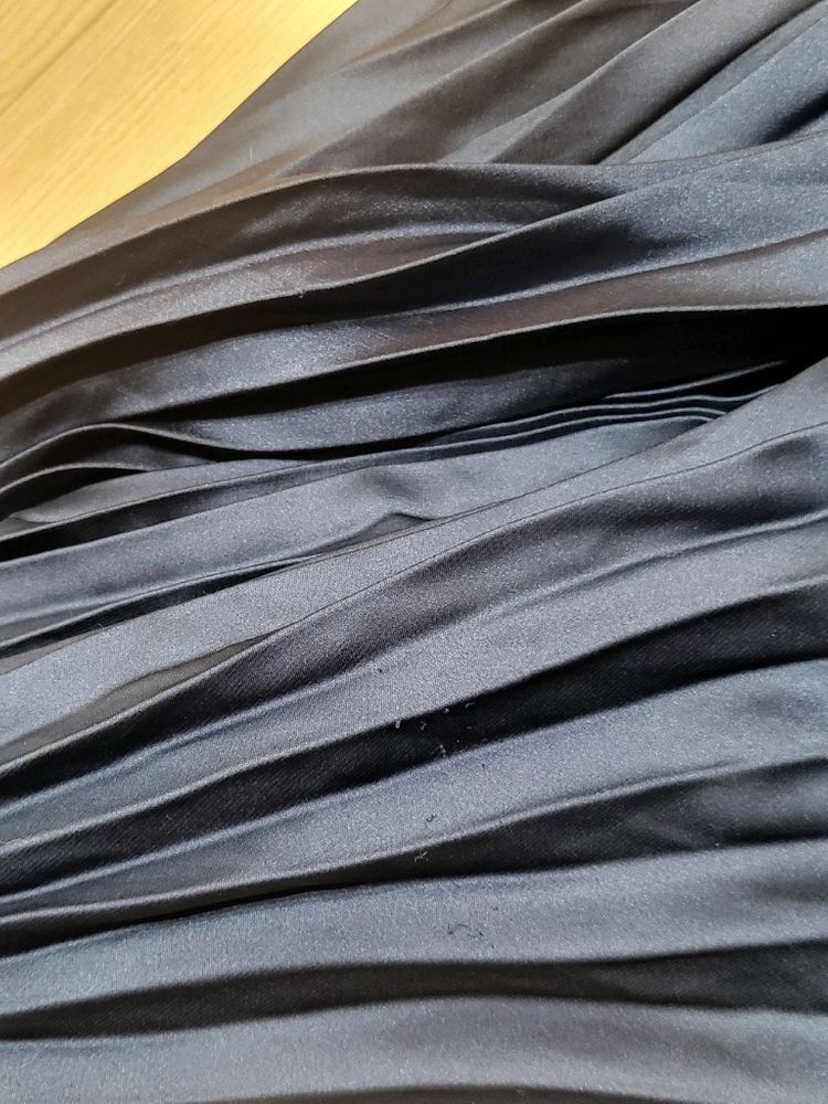 자라 플리츠 새틴스커트 날개사니트 일괄--5