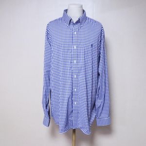 폴로 남성115 사이즈 체크 셔츠(3)