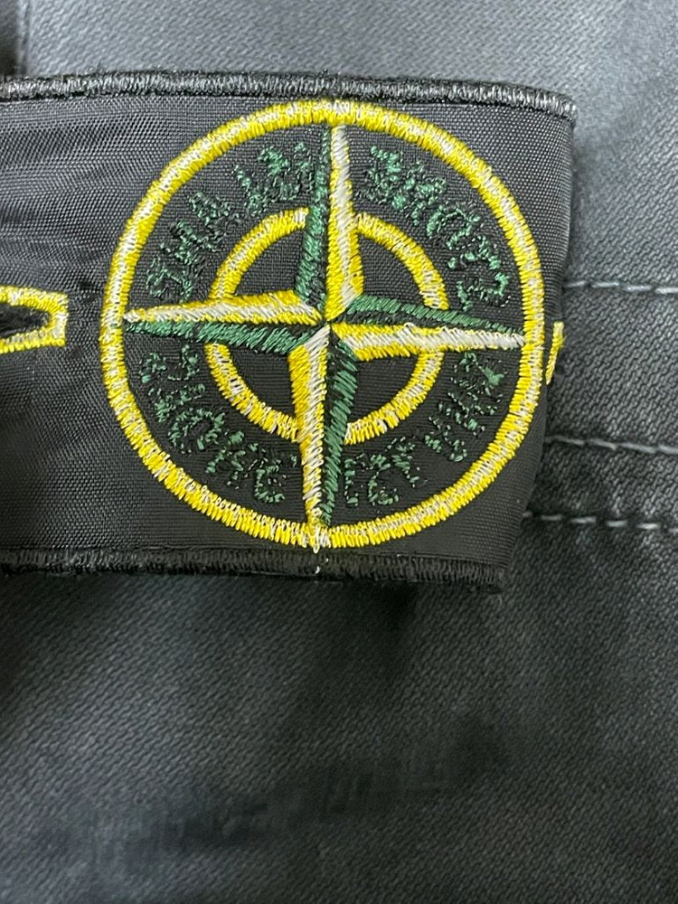 [ 31 ] 22ss 스톤아일랜드 와펜패치 카고팬츠 차콜--4