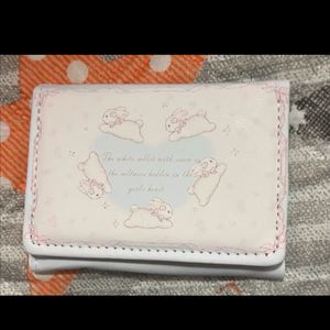 토끼 패턴 반지갑