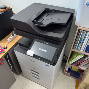 삼성 컬러 레이저 복합기 복사기 팝니다 이미지