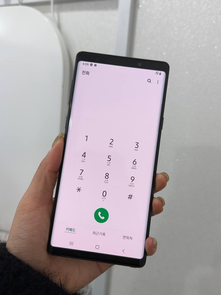 갤럭시노트9 블랙 128GB Y1592 이미지