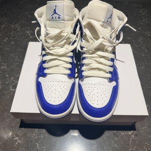 나이키 에어조던 미드1 하이퍼로얄 화이트 270 택포12
