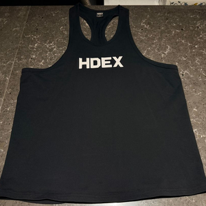 HDEX 메인로고 밸런스 나시 색상 블랙 사이즈 M 가격 1.8 이미지