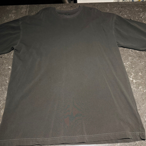 HDEX 메인 백 로고 피그먼트 숏 슬리브 색상 차콜 사이즈 XL 가격 3.5