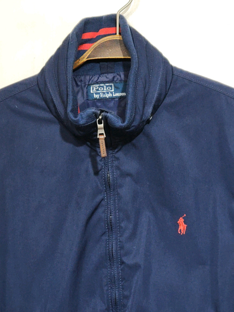 (L) 랄프로렌 폴로 점퍼 네이비 하이넥 자켓 캐주얼--1