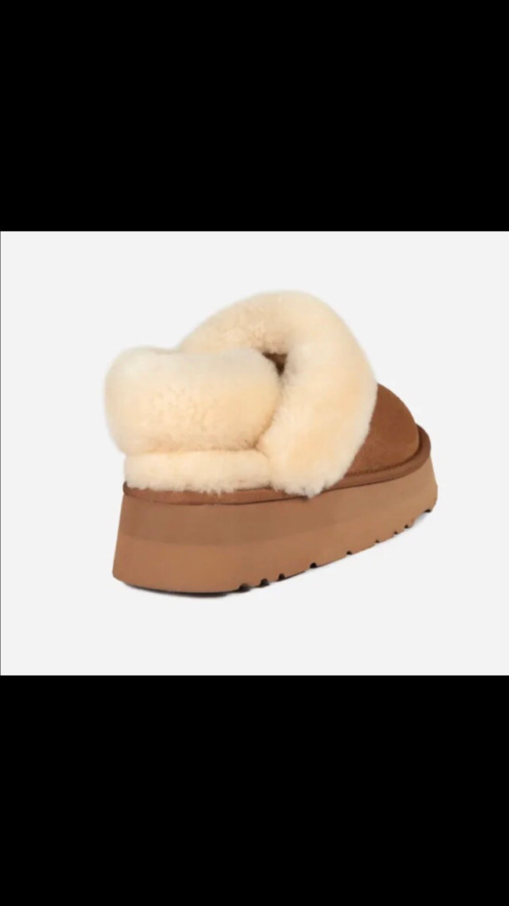 정품(새상품)/호주 어그 천연양모 퍼스트랩 체스트넛 슬리퍼(235) 이미지