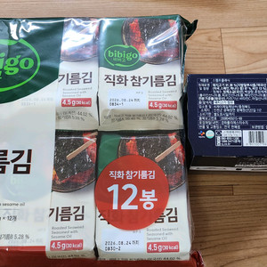 스팸 클래식 3개,참기름김 12봉 일괄