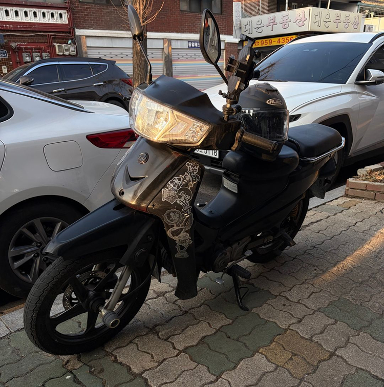 2022 시티베스트 블랙 커스텀 115CC 이미지