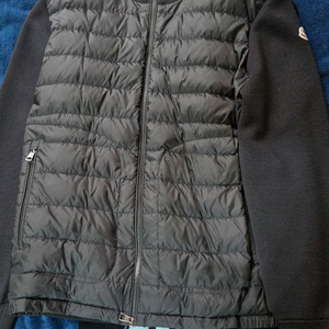 몽클레어 남성 니트 패딩 XL 블랙 105 이미지