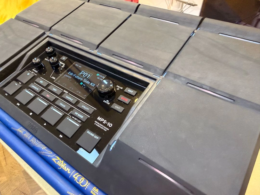 korg mps10 드럼머신 퍼커션 전자드럼 이미지