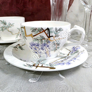 미사용커피잔2조일괄 한국도자기