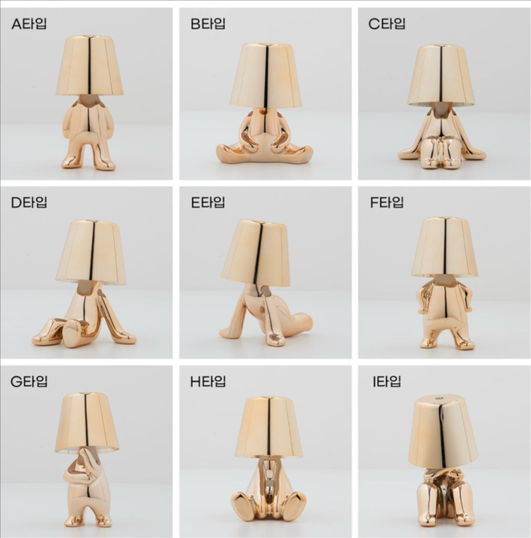 캐릭터 LED 스탠드 무드등 판매합니다. 이미지
