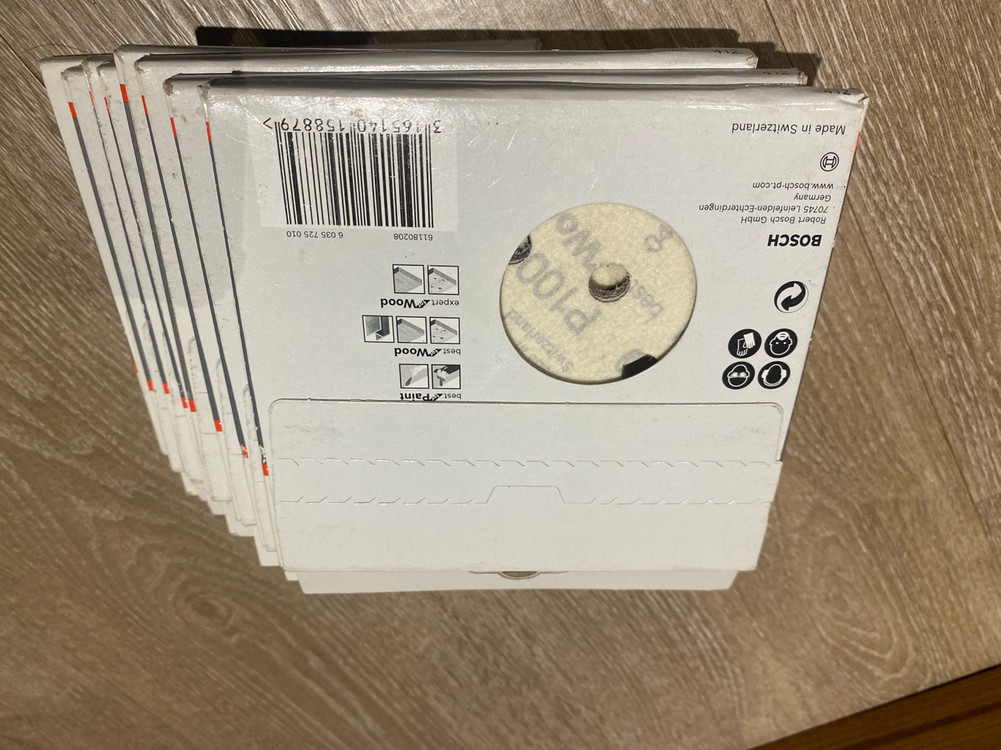 샌딩 페이퍼 125mm 입니다.(절충가능-16개 일괄)--1