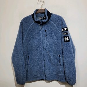 (M) 코오롱스포츠 플리스 점퍼 아웃도어 뽀글이 후리스 자켓