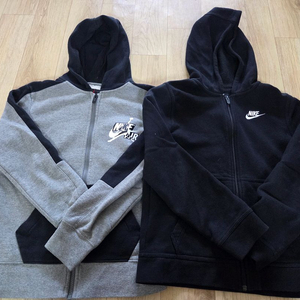 나이키 조던 키즈 후드 기모 집업 M사이즈