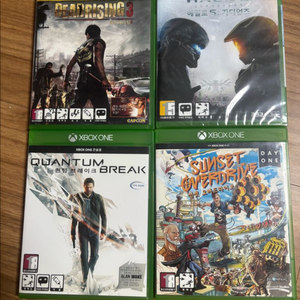 xbox one해일로 미개봉 엑박원 4장일괄