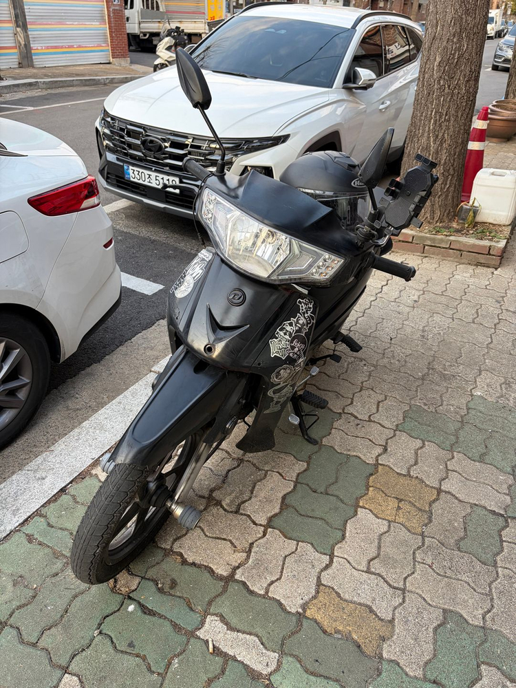 2022 시티베스트 블랙 커스텀 115CC 이미지