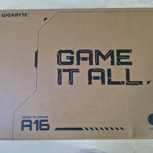 기가바이트 A16 (라이젠7 260 / RTX 5060) 게이밍 노트북