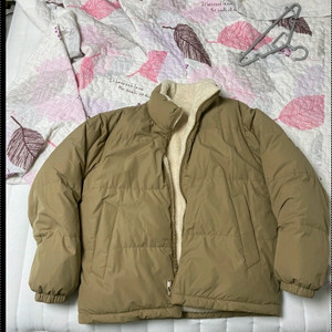 폴햄 브라운 양면패딩